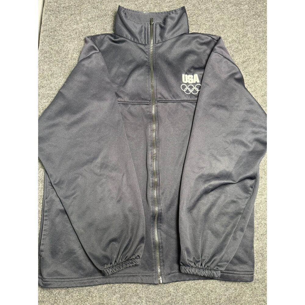 Vintage Team USA Olympics Committee Track Jacket size XL